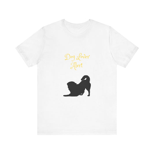 Dog Lover Alert T Shirt